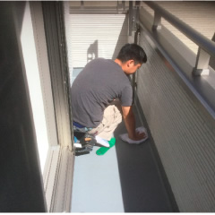 ※バルコニーの清掃